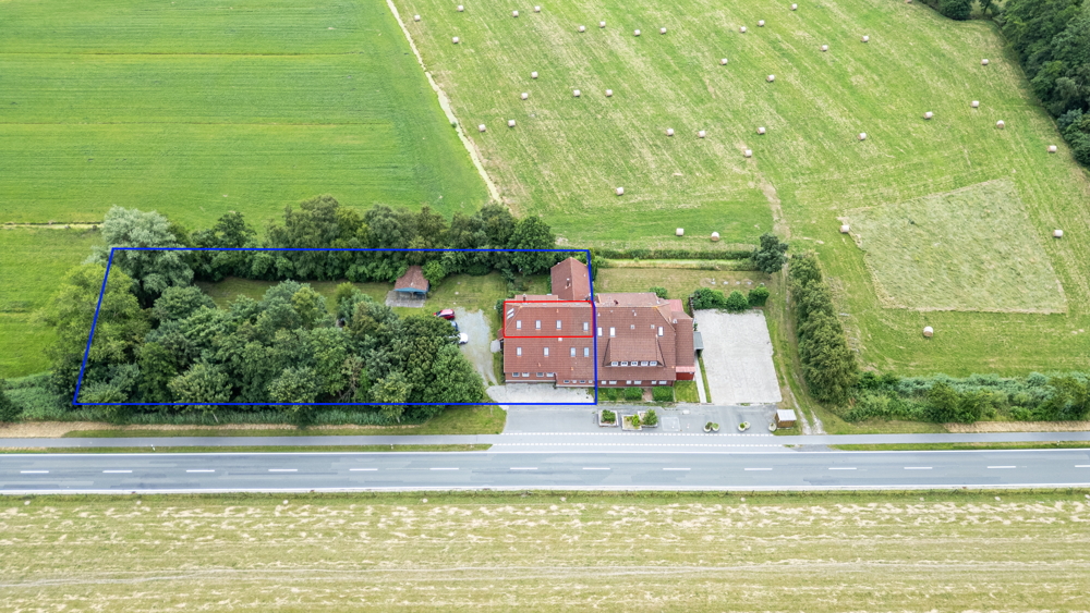 Attraktive und möblierte 3-Zimmer-Ferienwohnung, Nähe Nordsee in ländlicher Lage direkt am Jadebusen