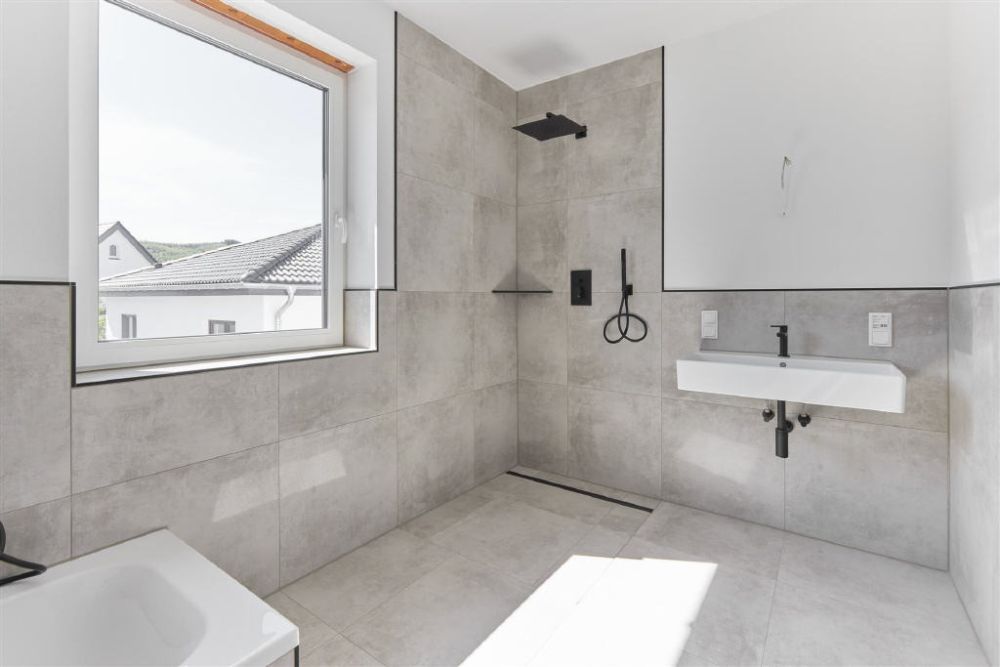 Muster Bad/Dusche
