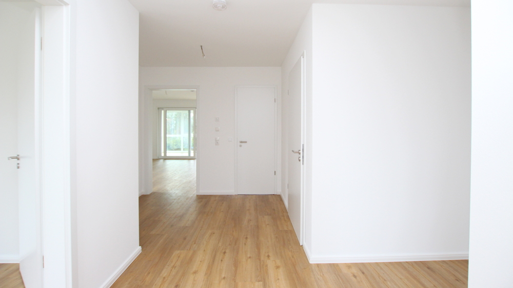 Stilvolle 3-Zimmer-Neubau-Wohnung im OG mit Wintergarten in zentraler Lage von Varel nahe Dangast