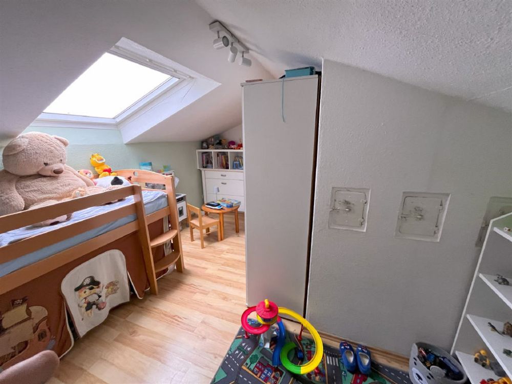 wohnlich nutzbare Fläche im Dachgeschoss