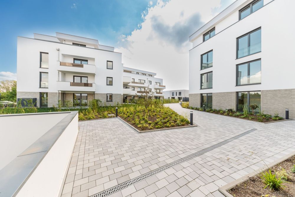 Leben im Grünen, die City genießen.