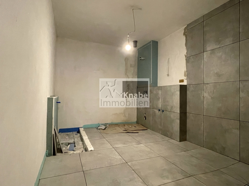 Rohbau: Badezimmer