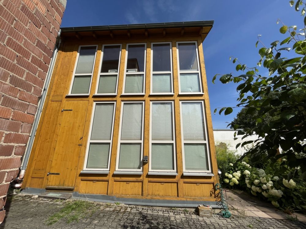 Blick zum Wintergarten