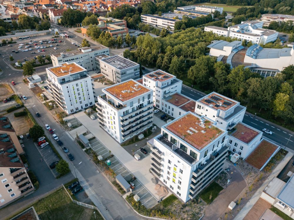 Wohnen im Zentrum von Weiden 
- das Quartier "Neue Naabwiesen"