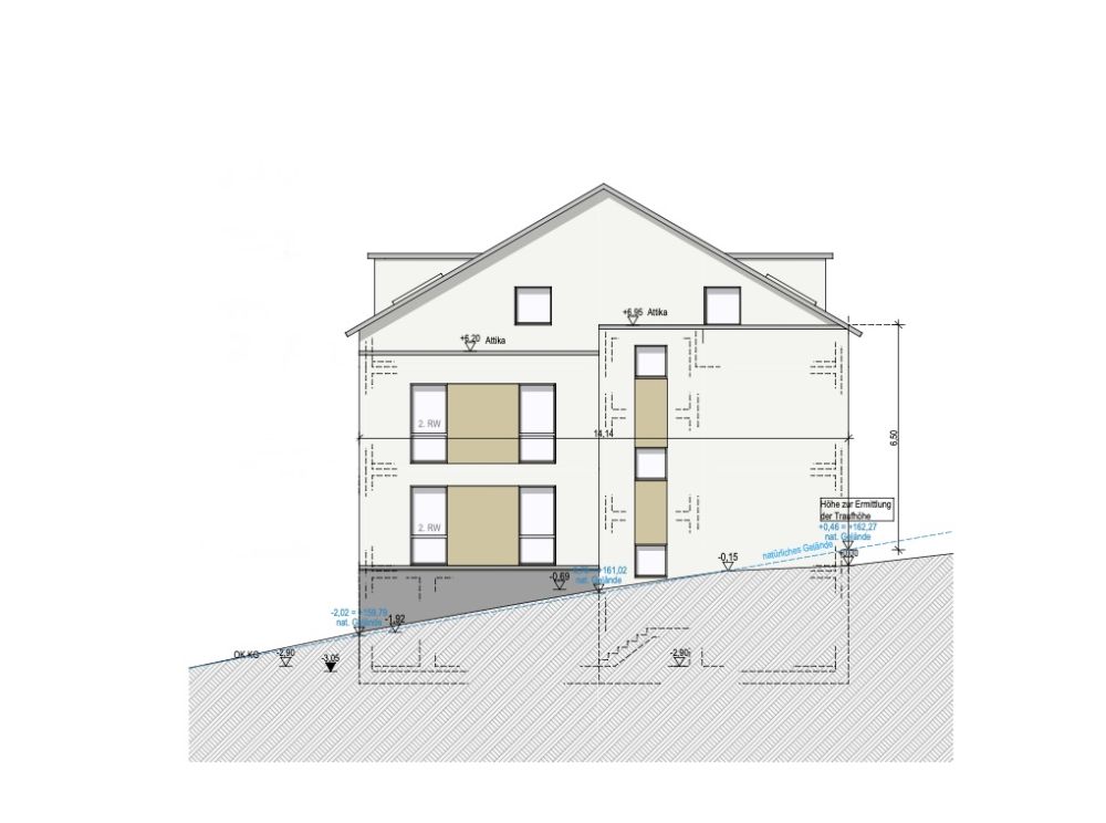 Freistehendes Einfamilienhaus oder
Neubau - 5 Familienhaus mit Baugenehmigung