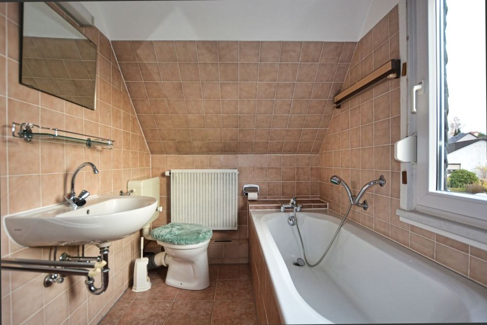 Treppe ins Dachgeschoss