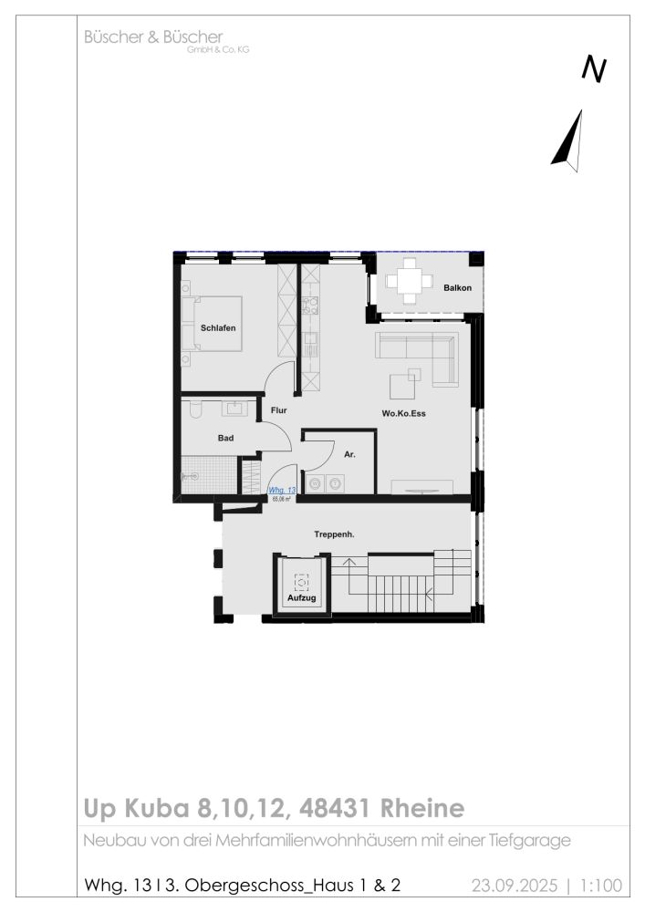 Urbanität in historischer Atmosphäre:
QNG-zertifizierte Eigentumswohnungen an der Ems!