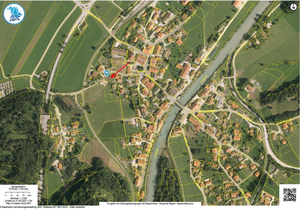 Sonnenverwöhntes, frei bebaubares Grundstück mit Bergblick