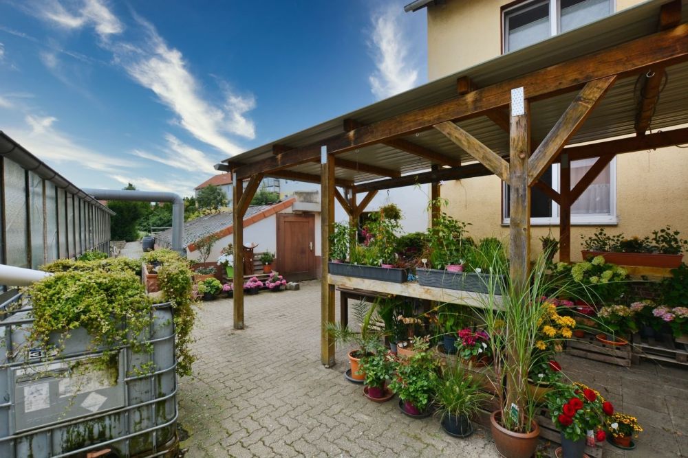 Blick in den Hof