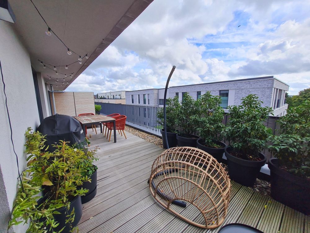 Großzügige Dachterrasse
