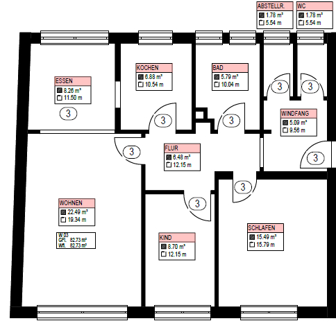 Attraktive 3-Zimmer-Eigentumswohnung in unmittelbarer Innenstadtlage!