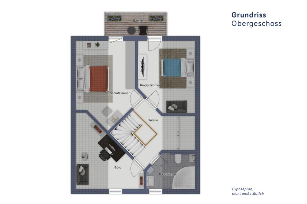 Modernes Einfamilienhaus – Familienidyll am Main
