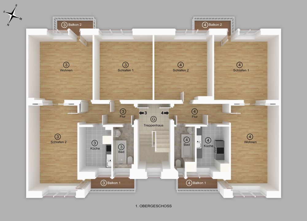 Kapitalanlage in zentraler Lage / 8 x ETW