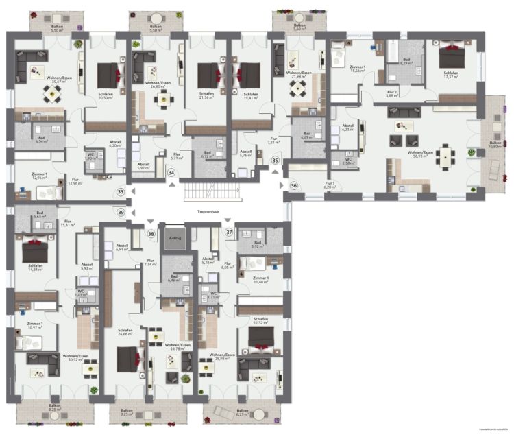 Großzügige Neubauwohnung im Lieken-Quartier!