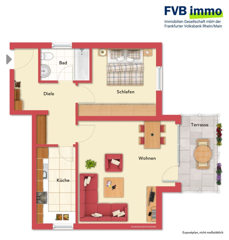 Tolle Wohnung in ruhiger Lage der Offenbacher Innenstadt