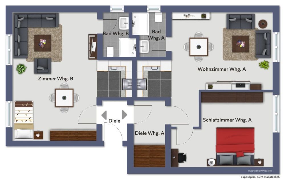 2 Wohnungen in einer - Ideale Kapitalanlage oder flexible Selbstnutzung