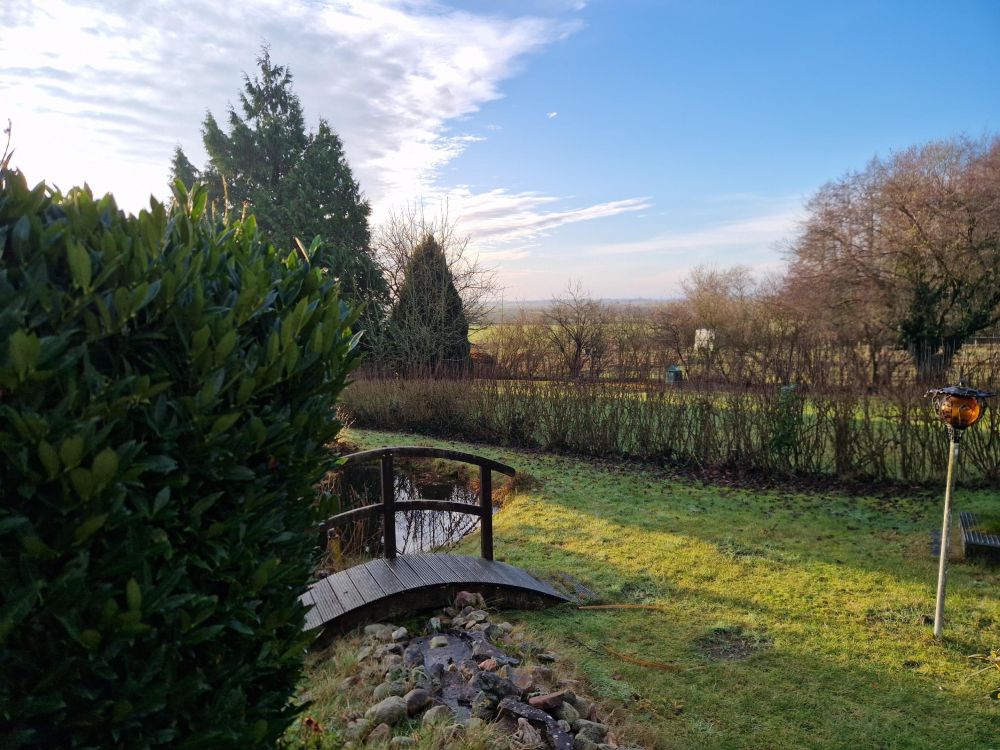 Blick über die weiten Felder