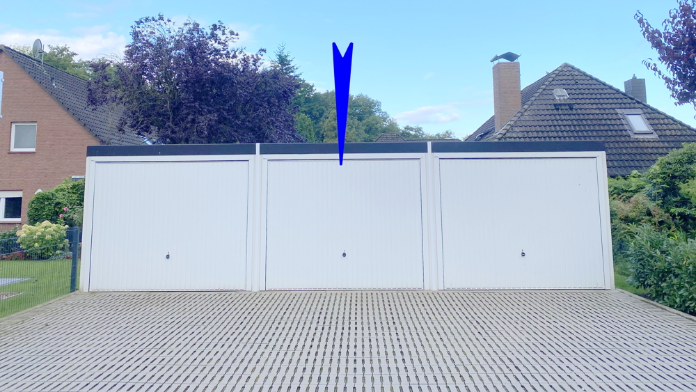 Bezugsfreie, neuwertige 2-Zimmer-Wohnung mit Terrasse, Gartenanteil und Garage in Bad Zwischenahn