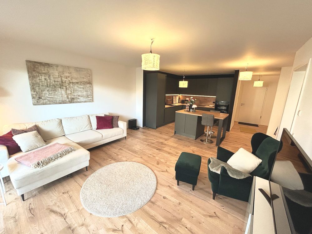 *Ein echter Hingucker*
Schicke Wohnung mit kleinem Garten in toller Lage von Neuenkirchen/St. Arnold