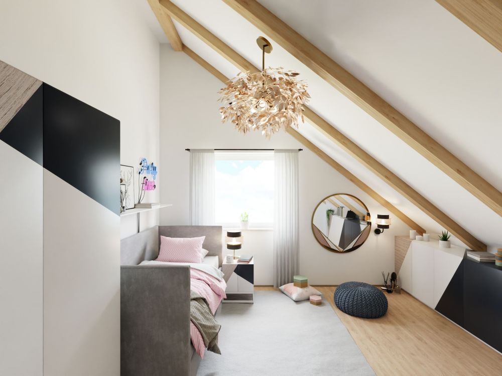 Außergewöhnlich große Doppelhaushälfte