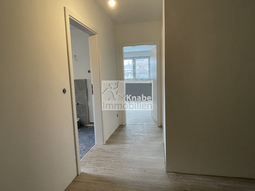 Flur mit Blick zu den Schlafzimmern