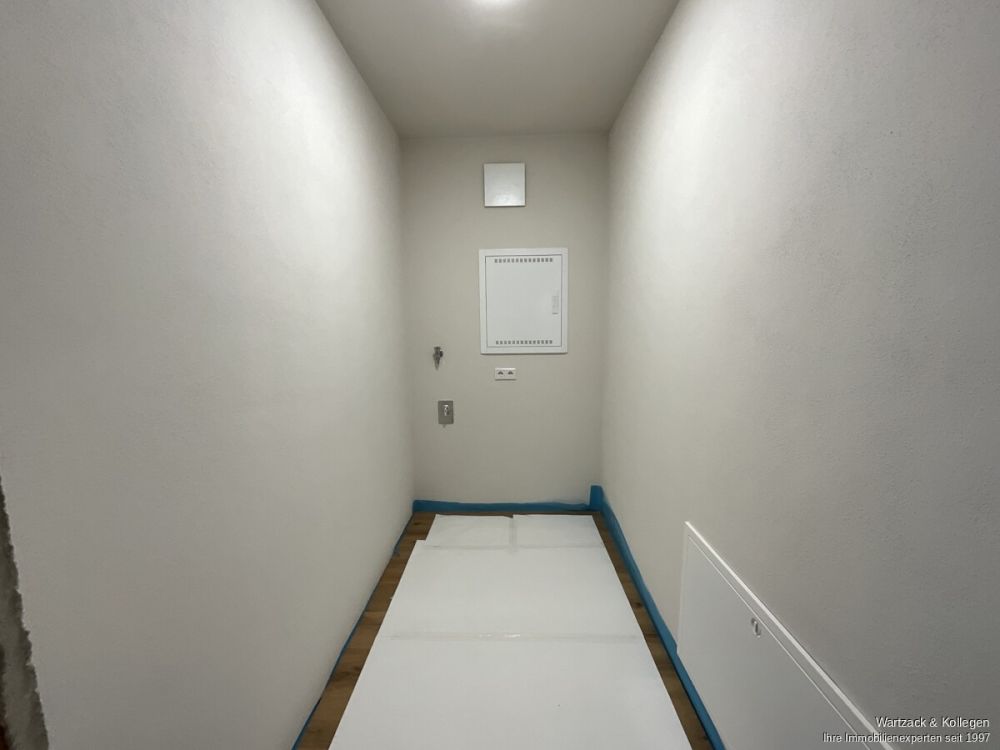 Hauswirtschaftsraum mit WM-Anschluss