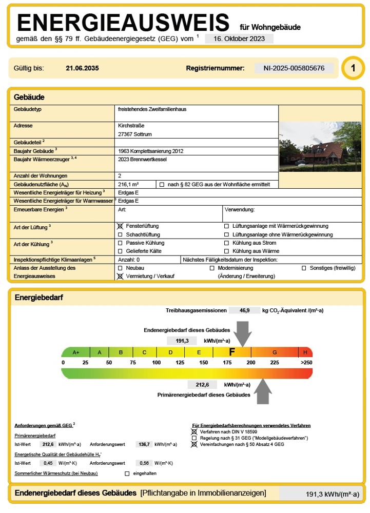 Nachhaltig und solide! Wohn- und Geschäftshaus zur Anlage in Sottrum