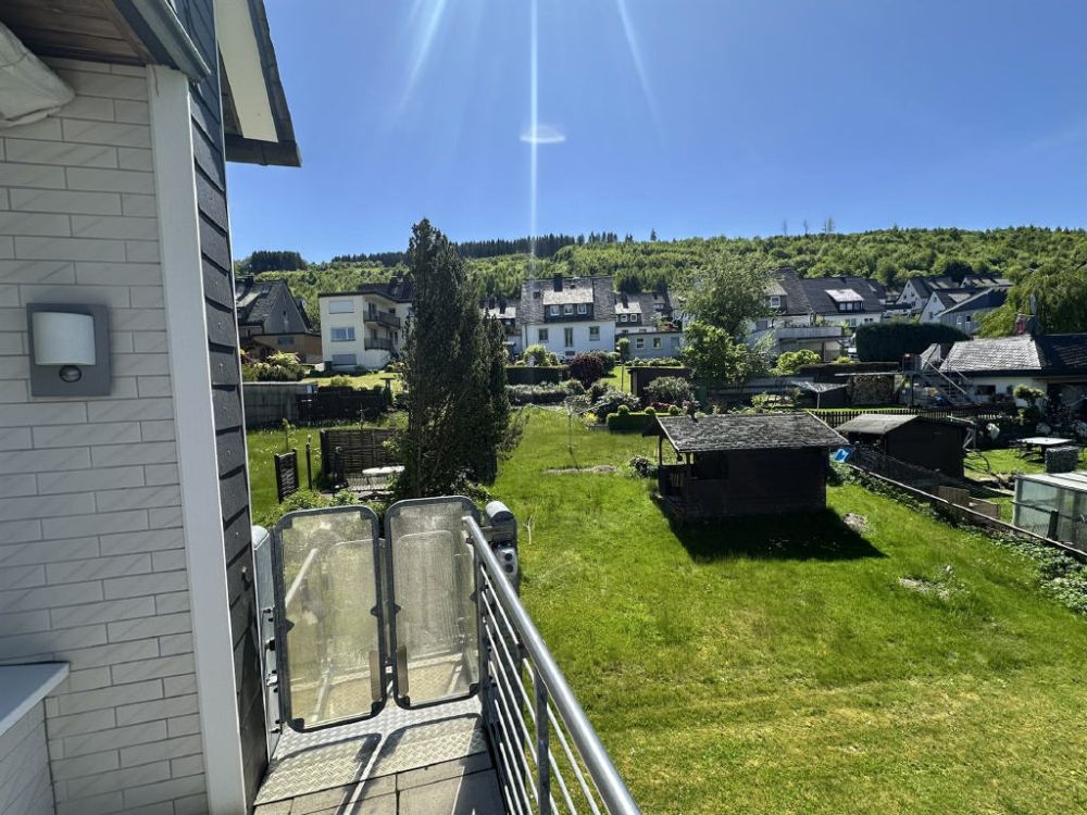 mit tollem Weitblick vom Balkon