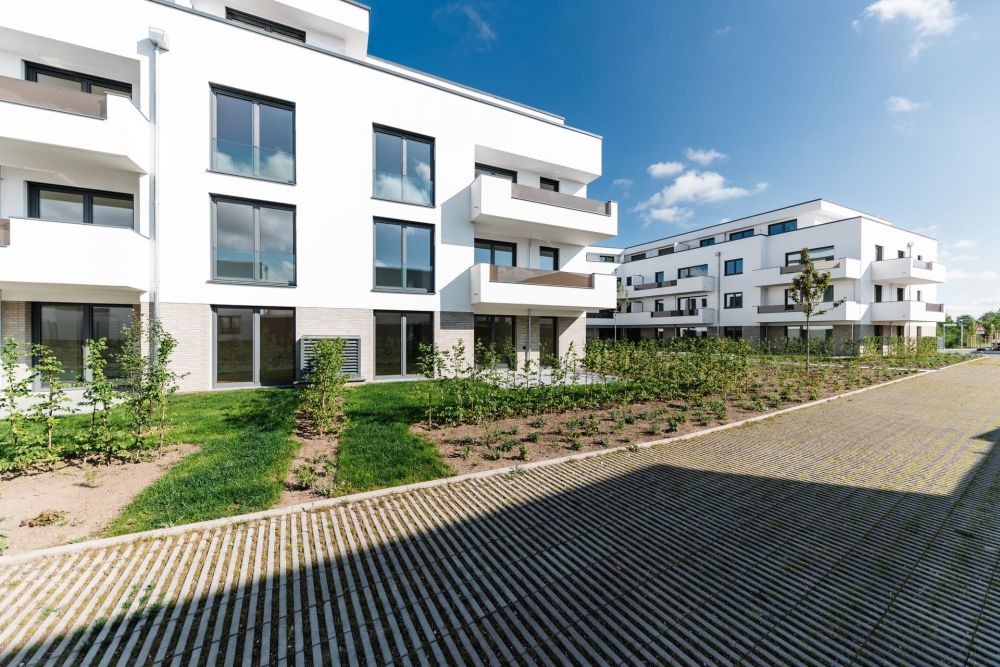 Leben im Grünen, die City genießen.