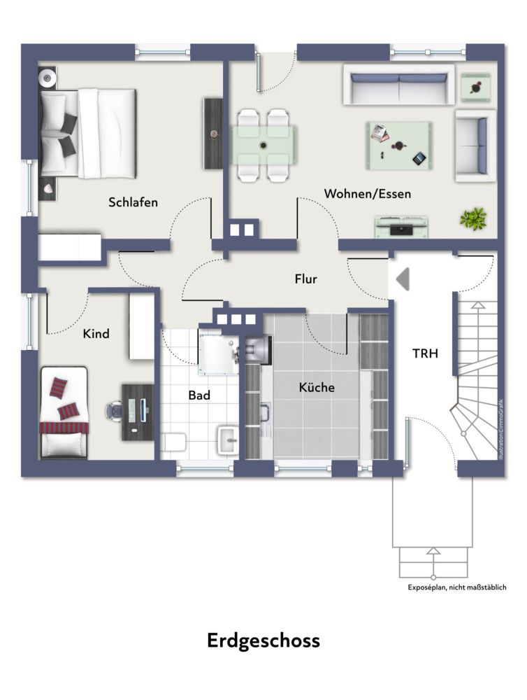 Ein Haus für ganz viel Leben! Mehrfamilienhaus mit individuellen Möglichkeiten in Osnabrück *Erbpacht* (9)
