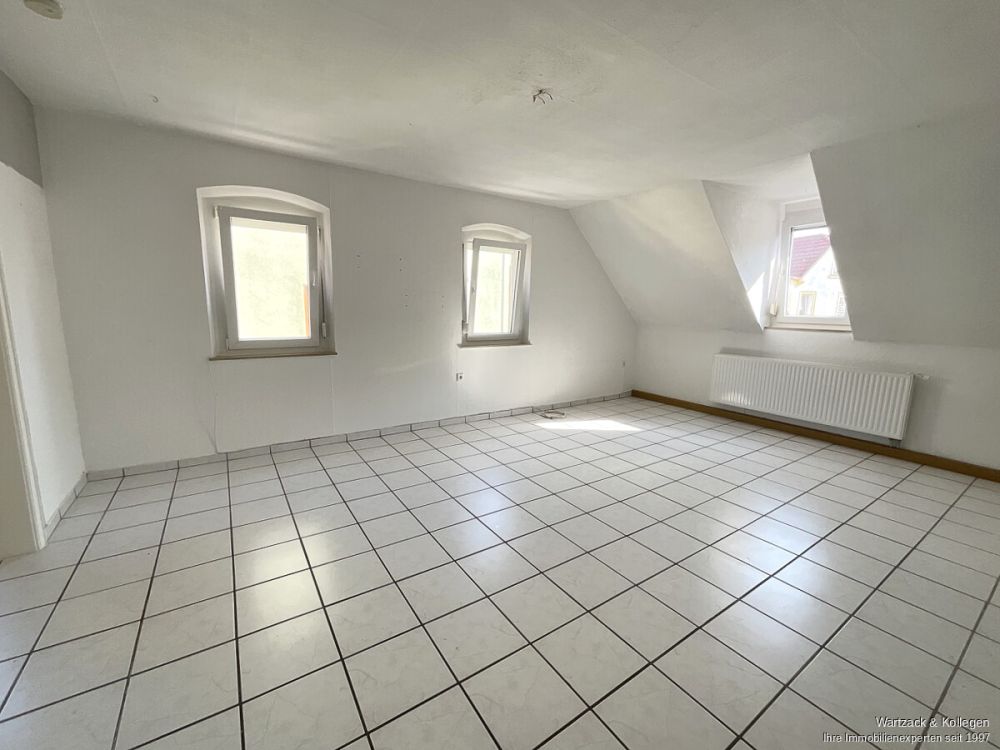 gemütliche 
4,5-Zimmer-Dachwohnung
zwischen Stadtpark & Marktplatz