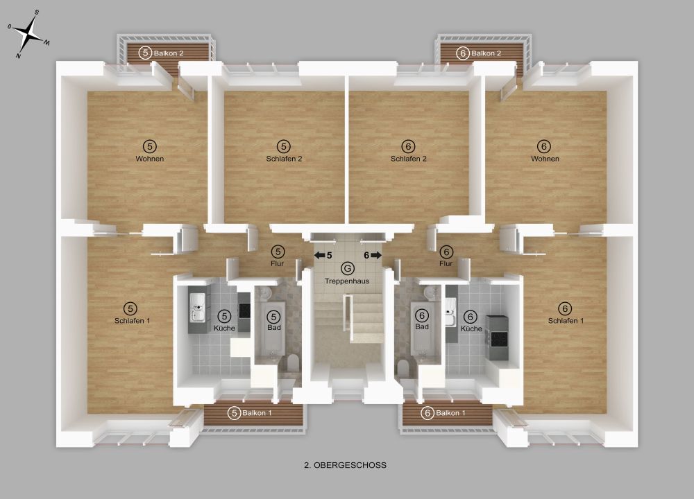 Kapitalanlage in zentraler Lage / 8 x ETW