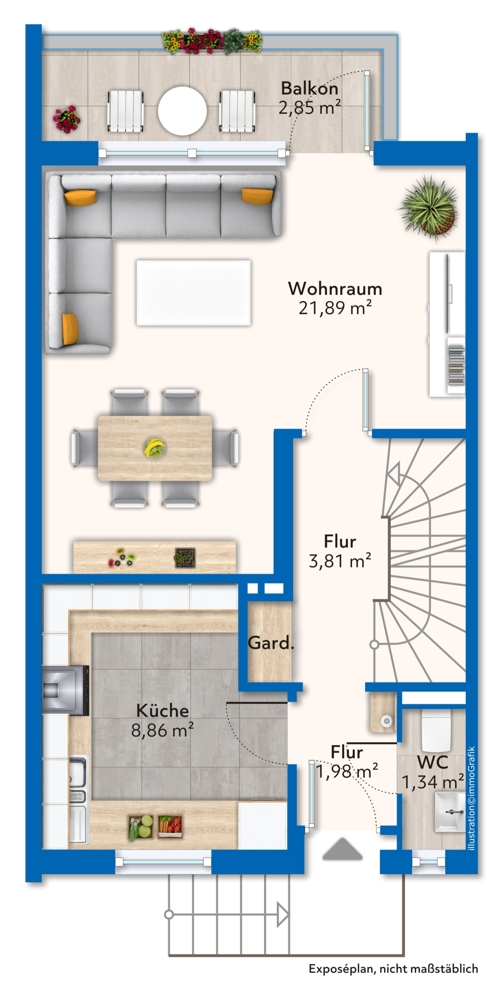 Grundriss Erdgeschoss